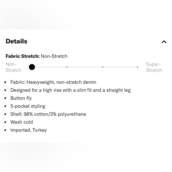 NWT Agolde
High Rise Stovepipe Jeans sz 26 - Picture 6 of 8